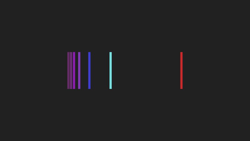 Vertical Colored Bars — Purple