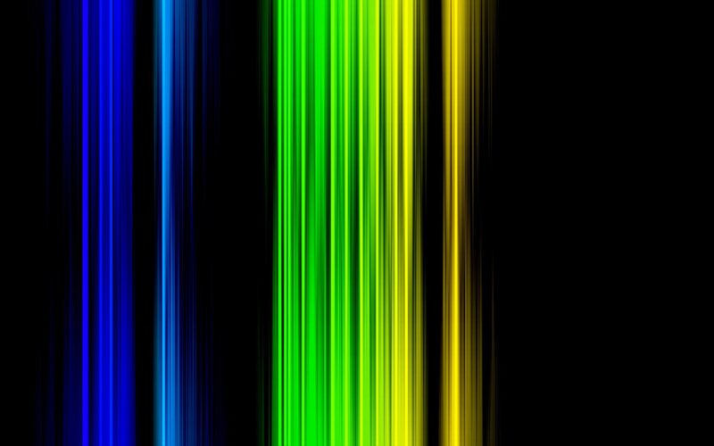 Vertical Colored Light Bars — Blue