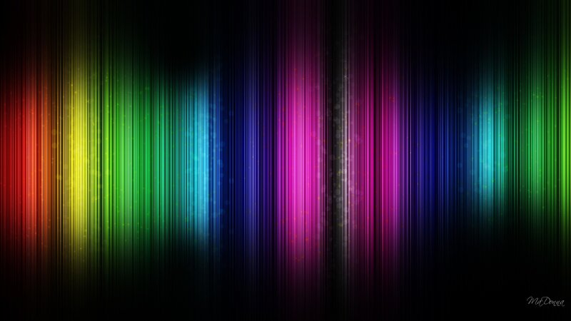 Vertical Colored Light Bars
