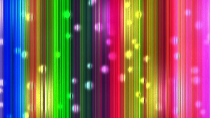 Vertical Colored Light Streaks — Green