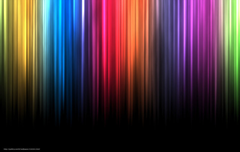 Vertical Colored Light Streaks — Red