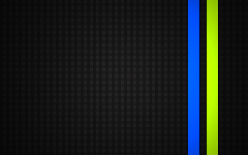 Vertical Colored Lines — Black, Minimalist