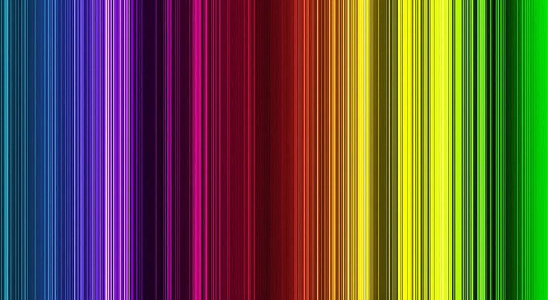 Vertical Colored Lines — Blue, Vibrant