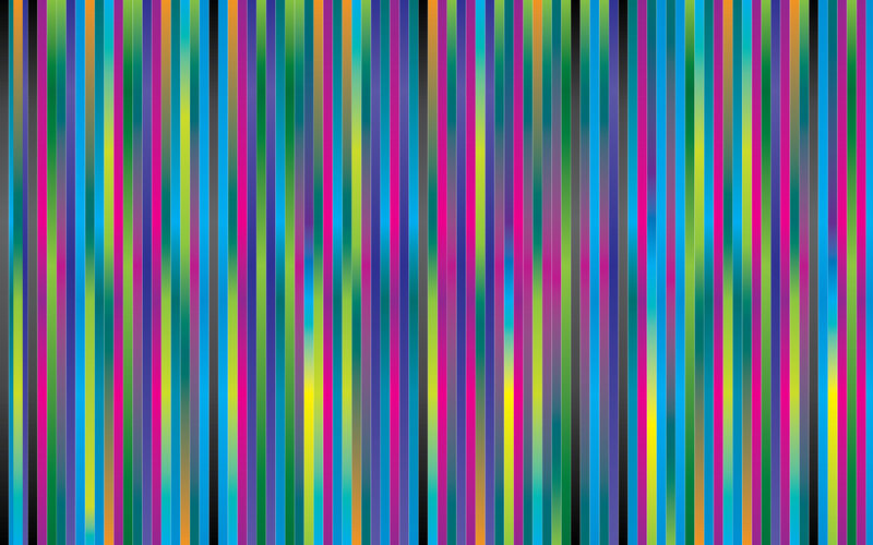 Vertical Colored Stripes — Blue, Calm, Abstract