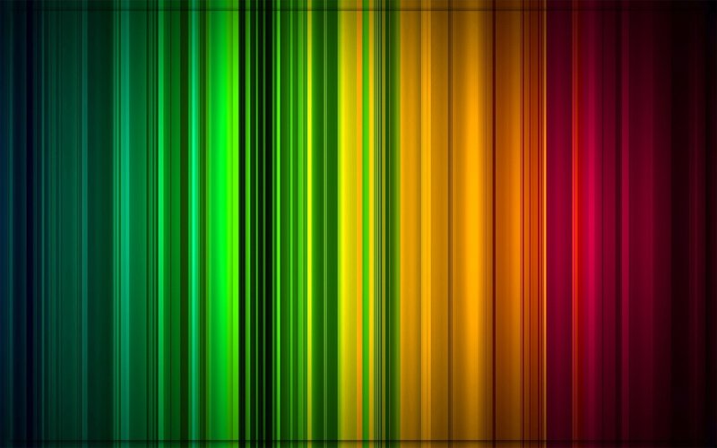Vertical Colored Stripes — Green
