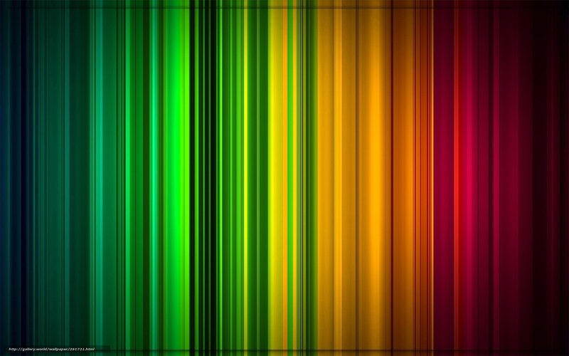 Vertical Colored Stripes — Green, Vibrant, Abstract