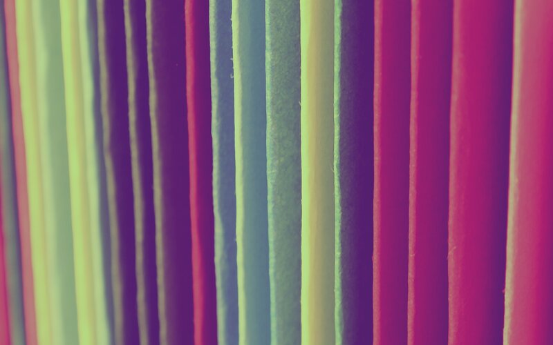 Vertical Colored Stripes — Purple, Vibrant