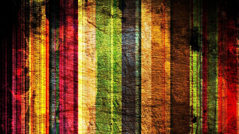 Vertical Colored Stripes — Red, Vibrant