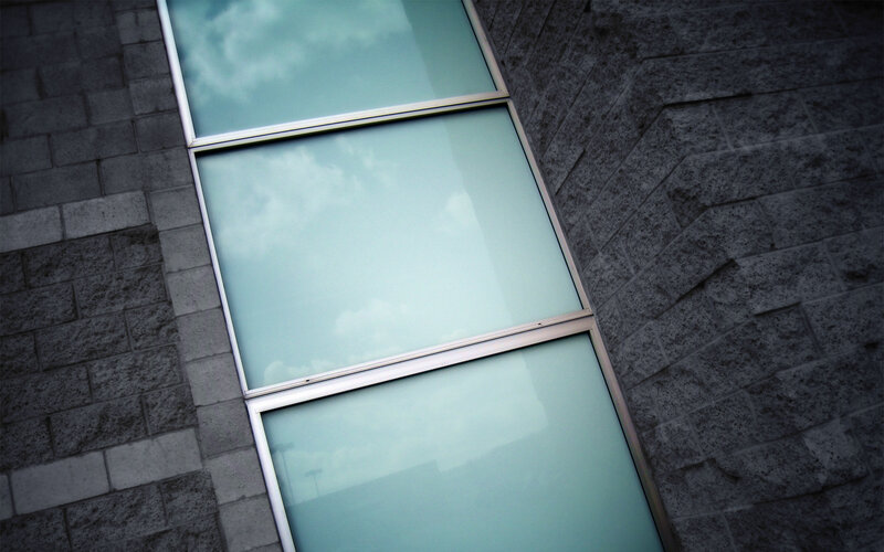 Vertical Glass Windows