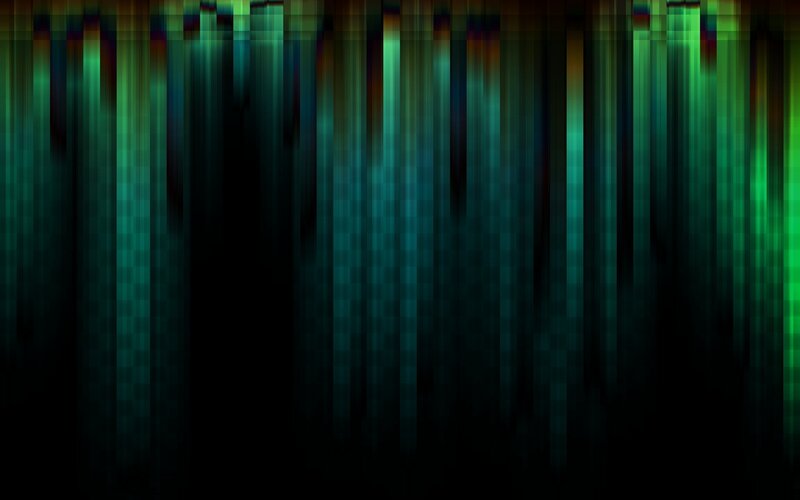 Vertical Glitch Lines