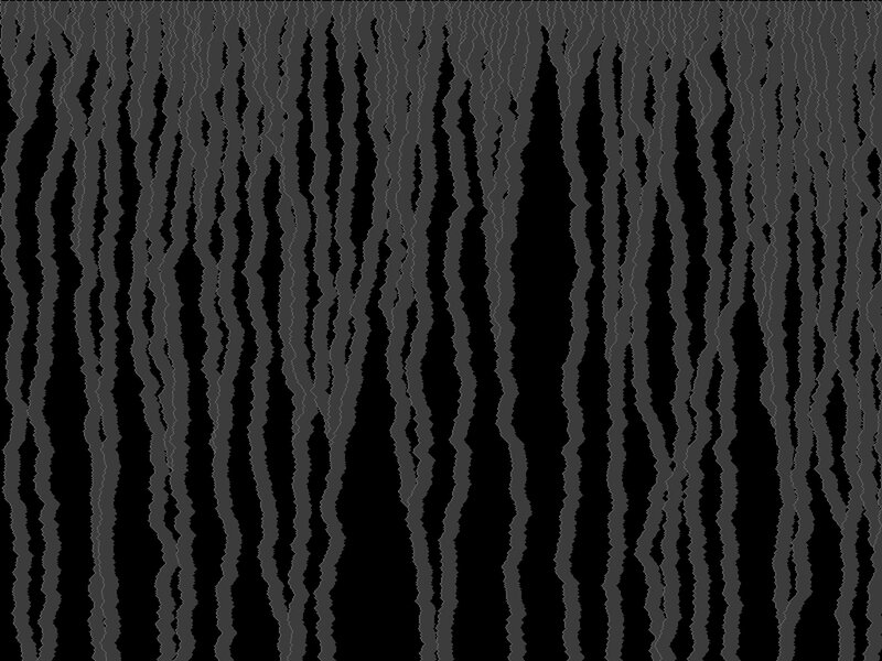 Vertical Gray Lines