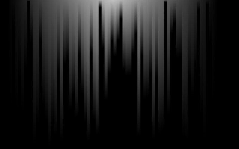 vertical gray stripes on black