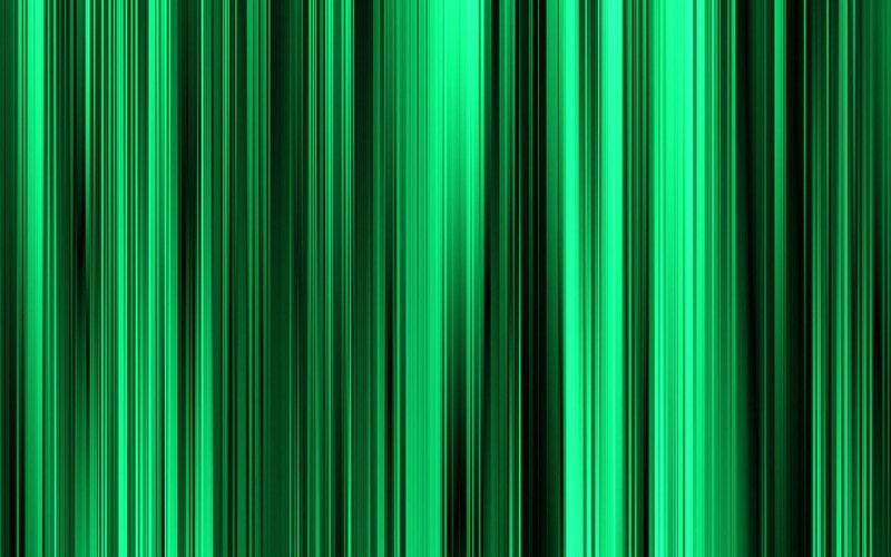 vertical green light stripes