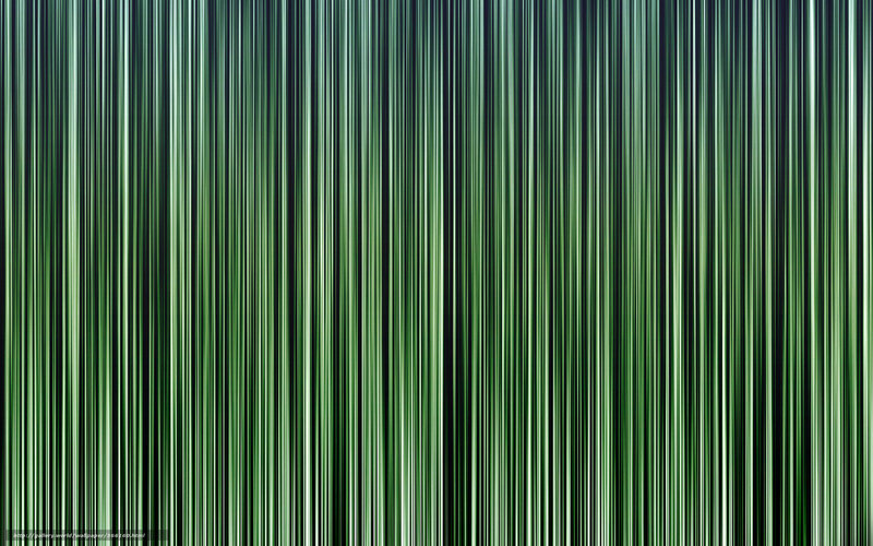 Vertical Green Lines — Calm
