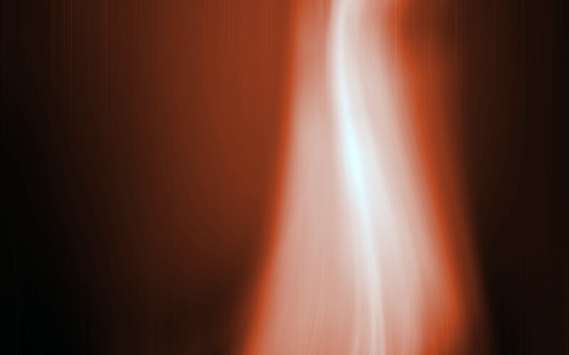 Vertical Light Streak