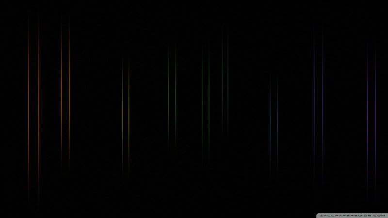 Vertical Light Streaks — Black, Minimalist, Abstract, Lines