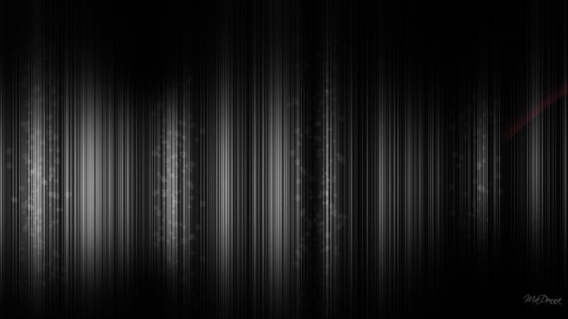Vertical Light Streaks — Black, Minimalist, Abstract