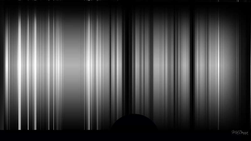 Vertical Light Streaks — Black, Minimalist