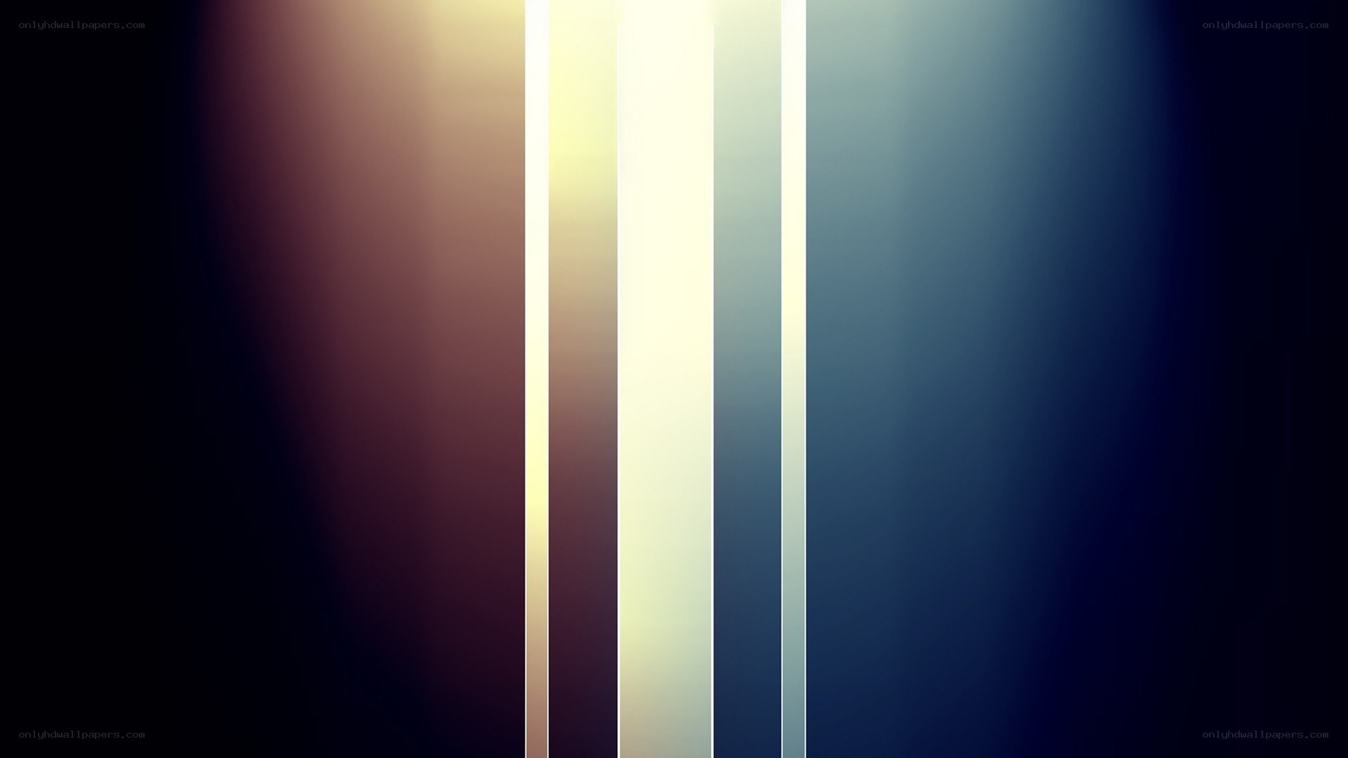 vertical light streaks on dark background