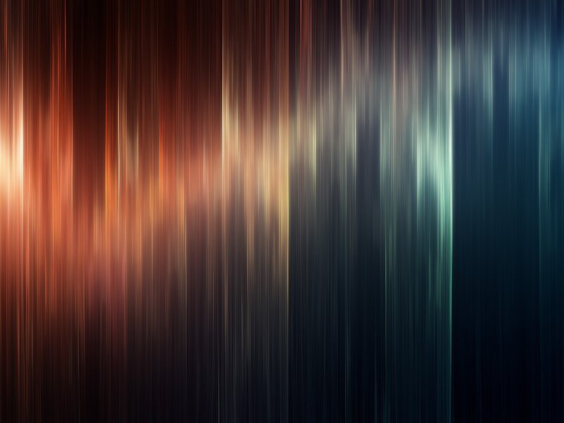 Vertical Light Streaks — Orange, Dynamic, Abstract, Color Gradient, Lines