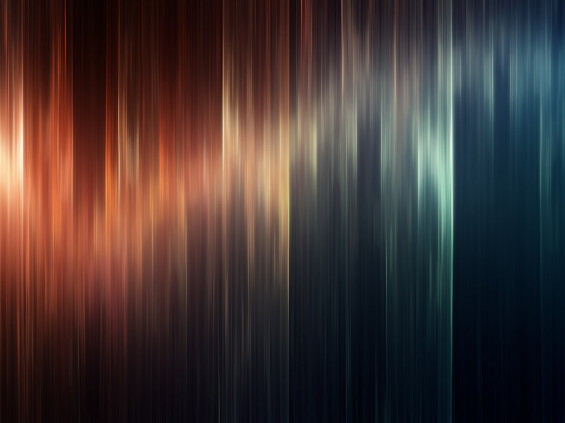 Vertical Light Streaks — Orange, Dynamic