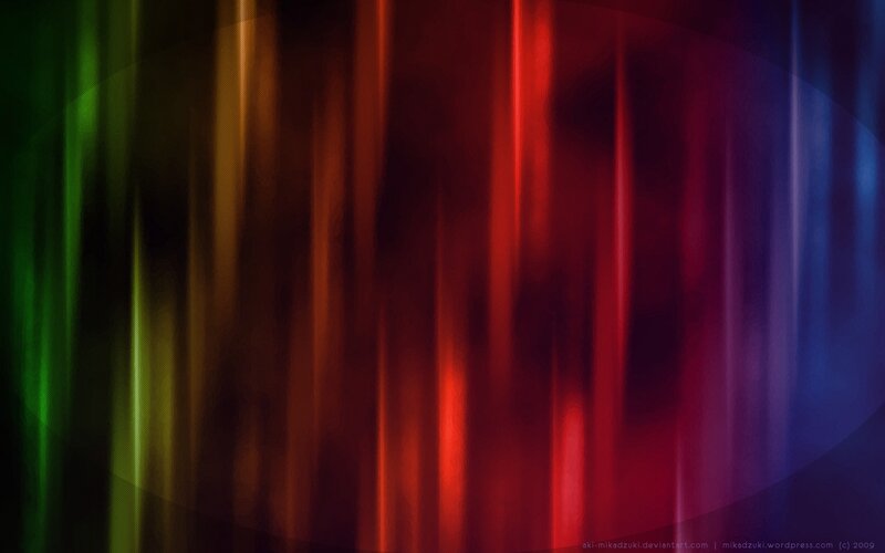 Vertical Light Streaks — Red, Dynamic