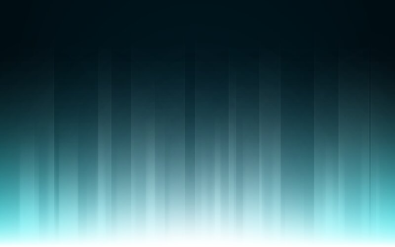 Vertical Light Streaks — Teal