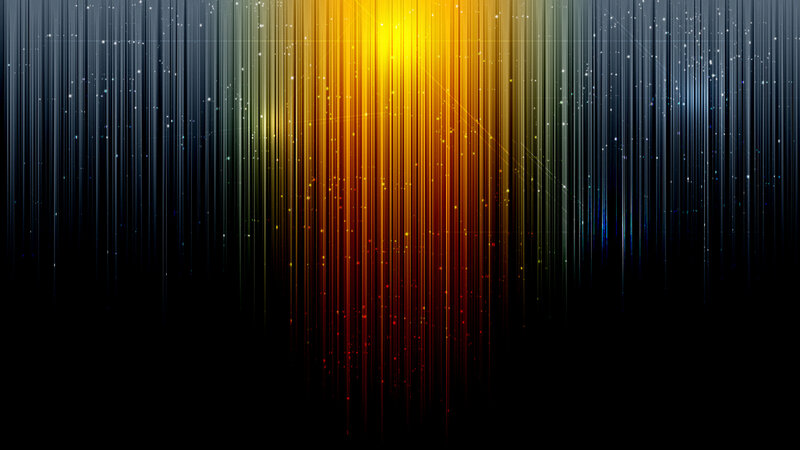 Vertical Light Streaks — Yellow