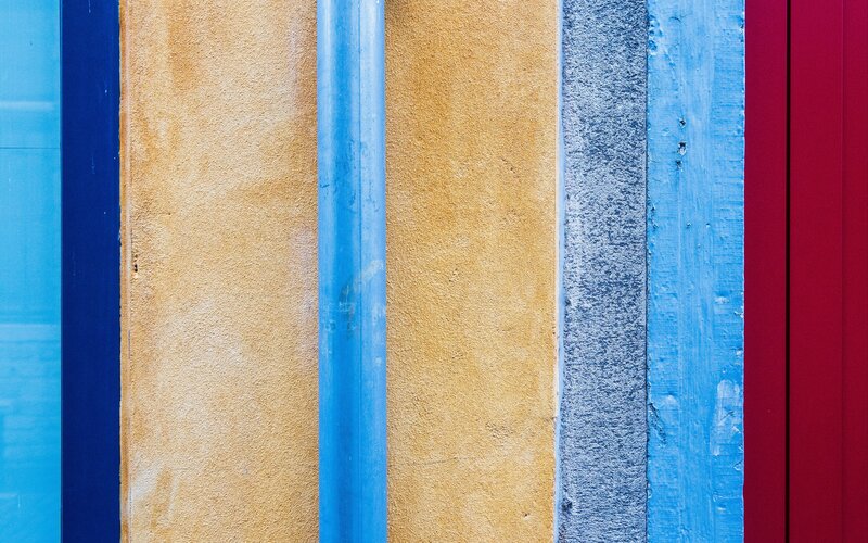 Vertical Painted Stripes
