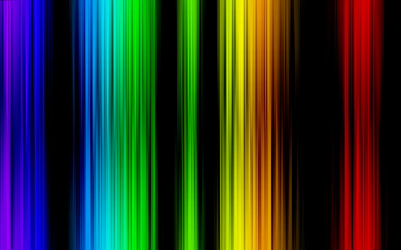 vertical rainbow color bars