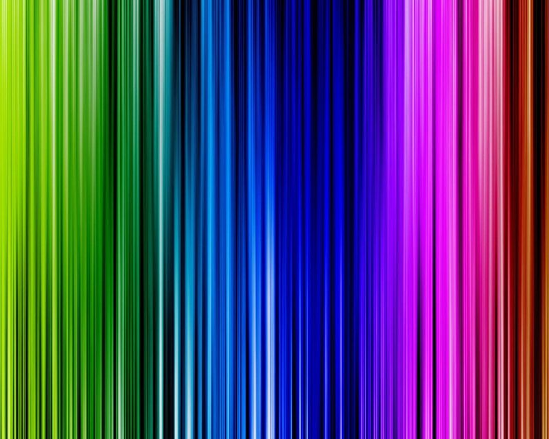 vertical rainbow color stripes