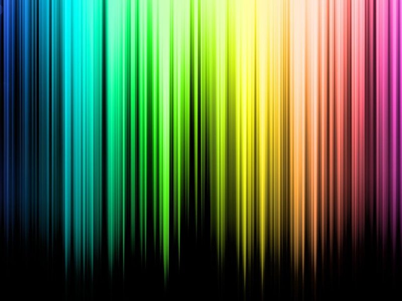 vertical rainbow color stripes