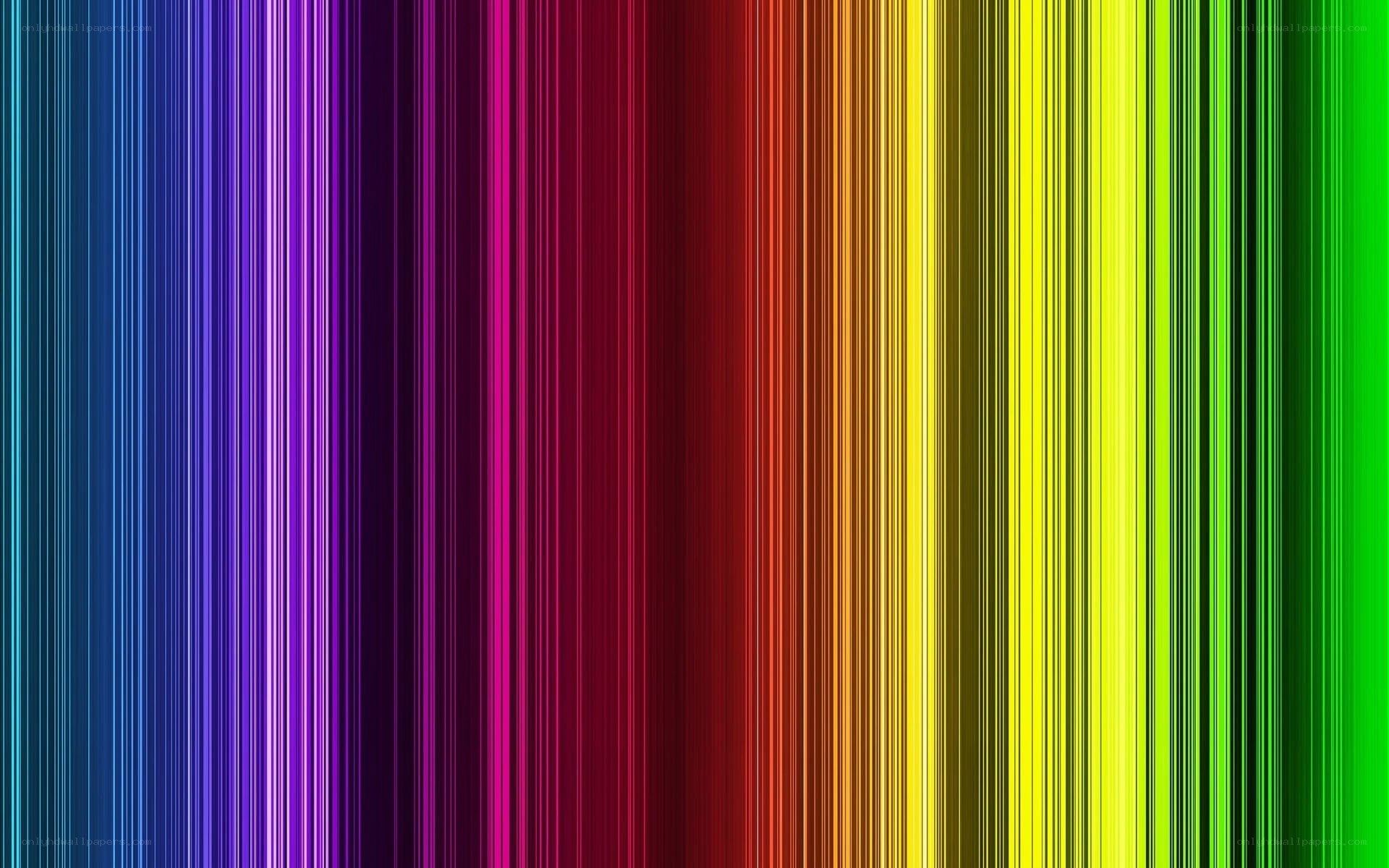 vertical rainbow color stripes