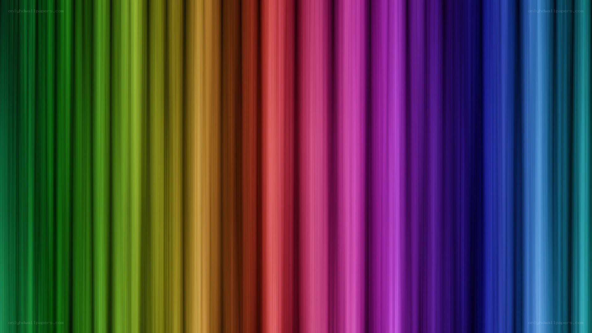 vertical rainbow color stripes