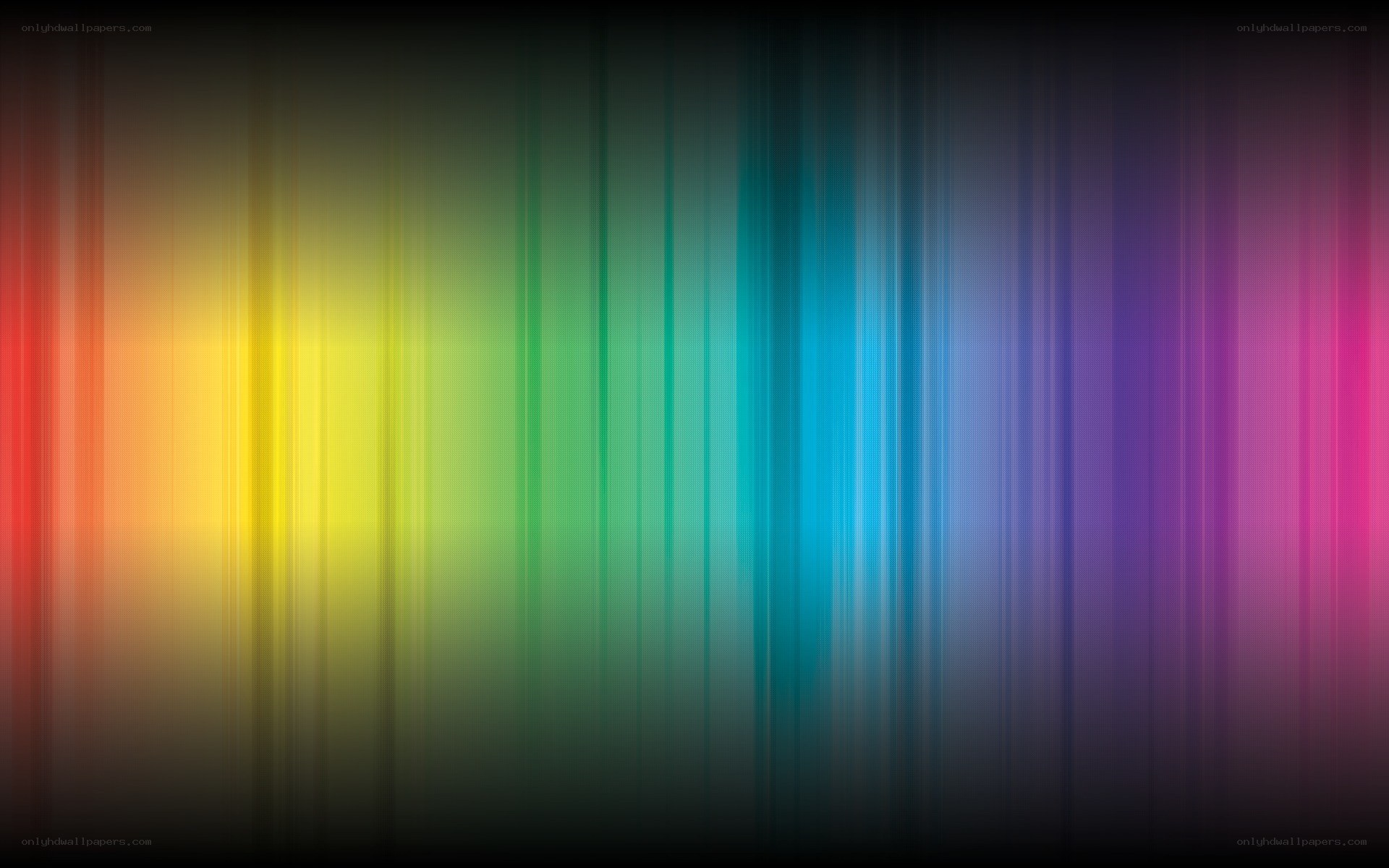 vertical rainbow color stripes