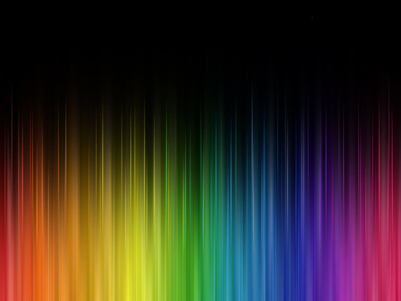 vertical rainbow color stripes