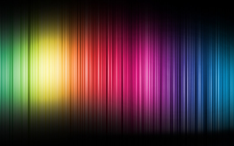 vertical rainbow color stripes