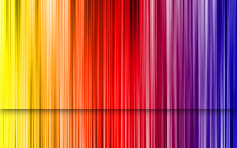 vertical rainbow color stripes