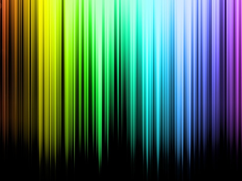 vertical rainbow color stripes