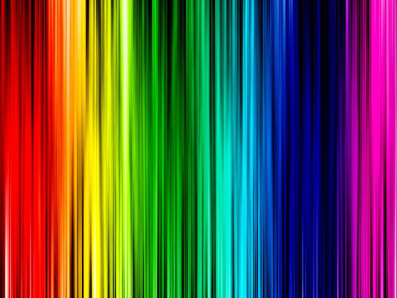 vertical rainbow color stripes