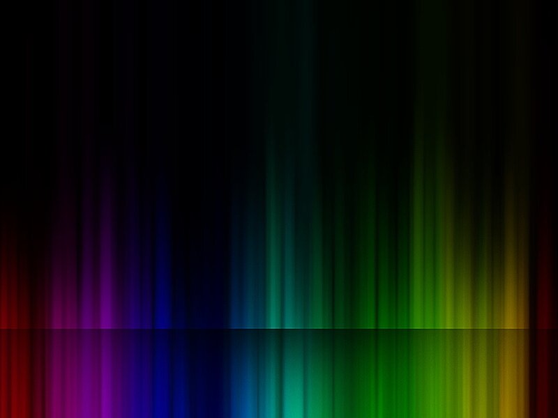 vertical rainbow light streaks