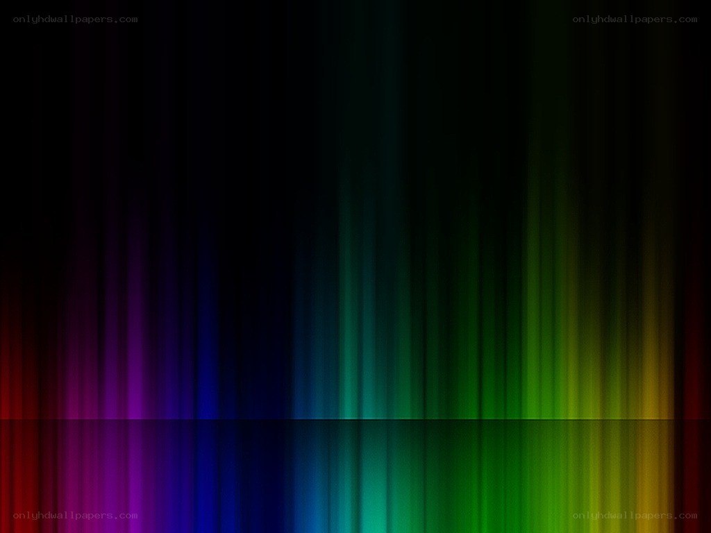 vertical rainbow light streaks