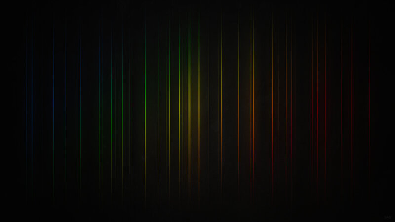 vertical rainbow light streaks