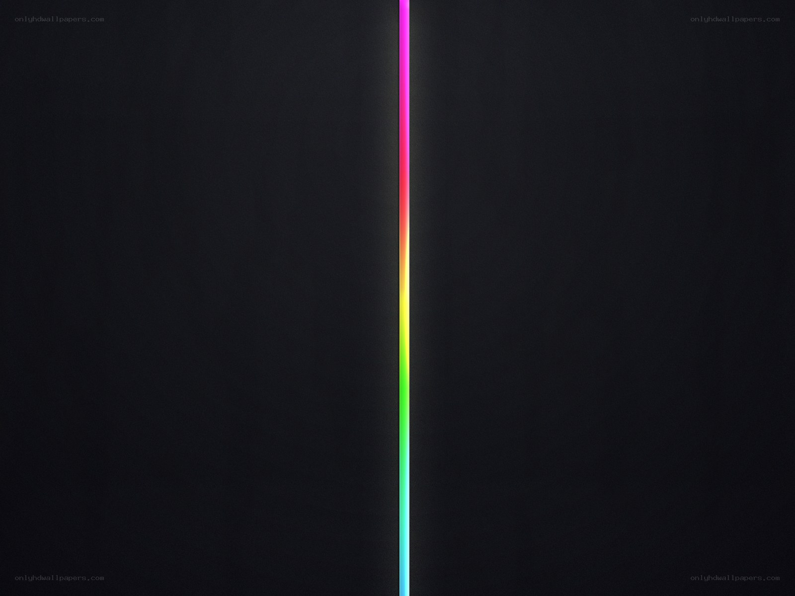 vertical rainbow light strip