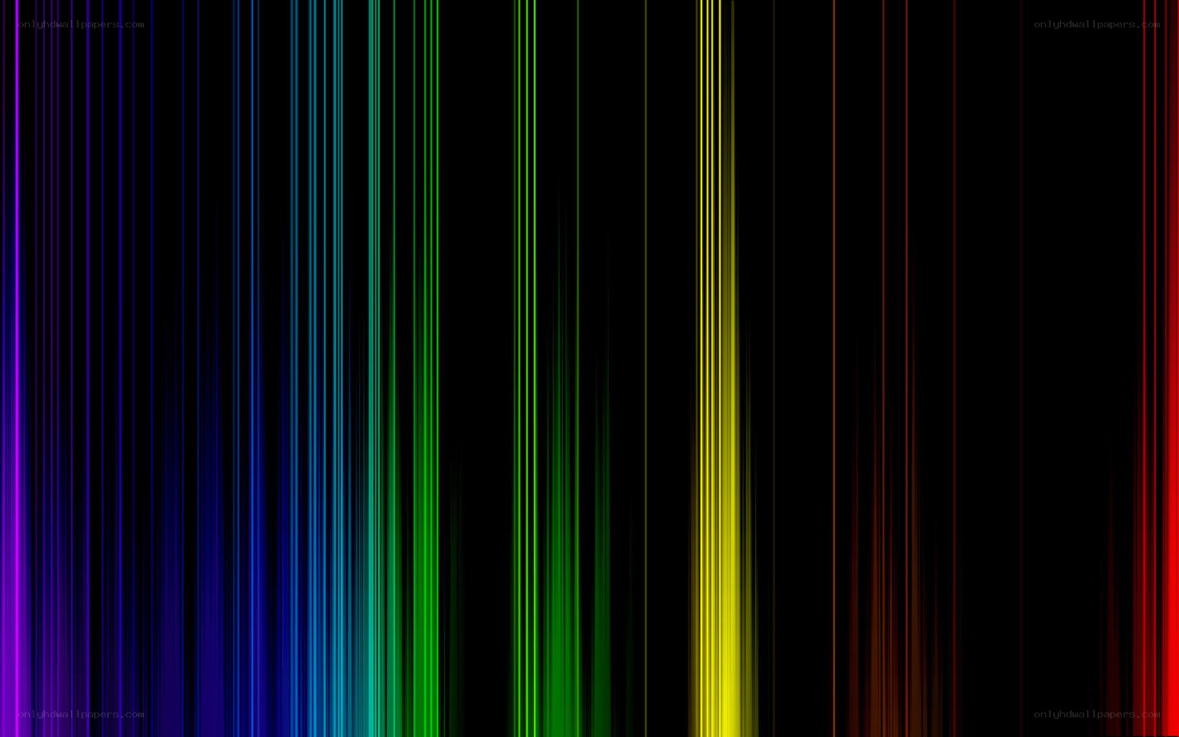 vertical rainbow spectrum lines
