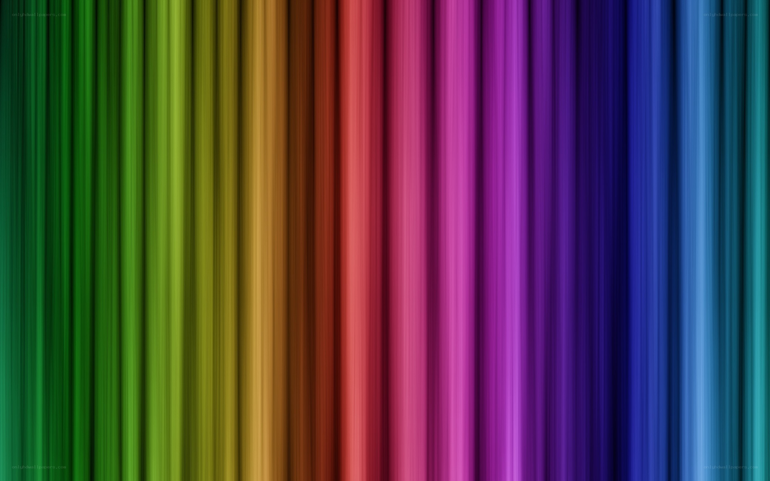 vertical rainbow stripes