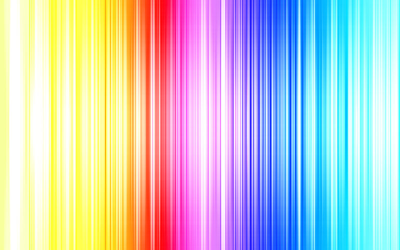 vertical rainbow stripes