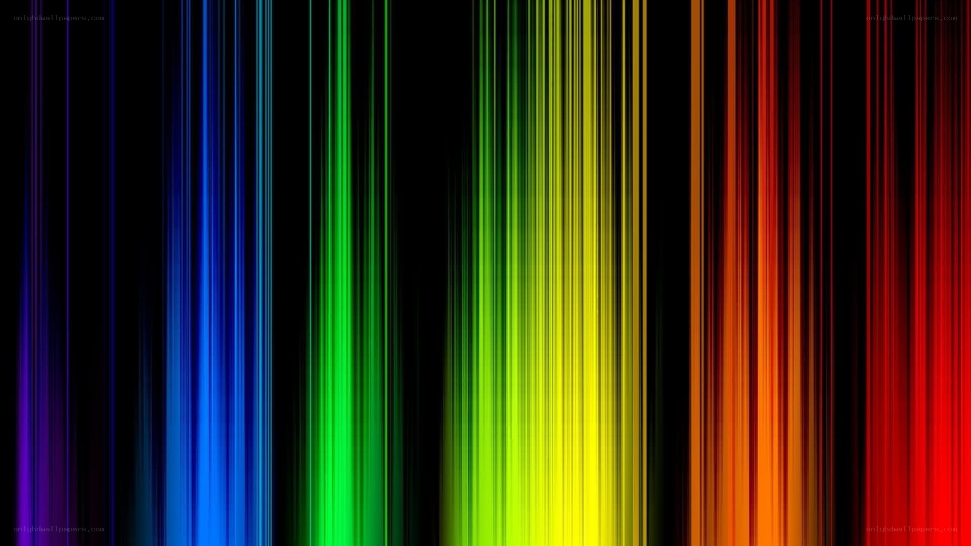 vertical rainbow stripes