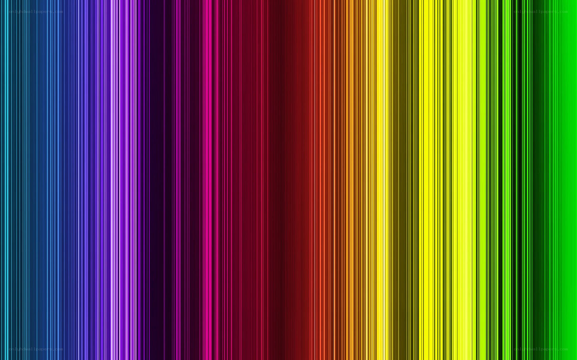 vertical rainbow stripes