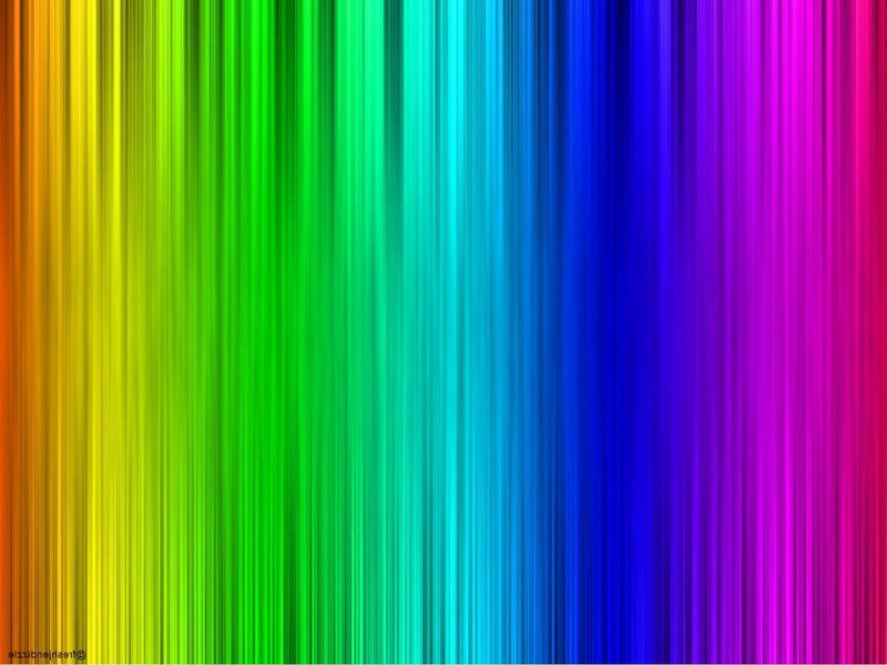 Vertical Rainbow Stripes — Red, Vibrant, Abstract, Blue, Green